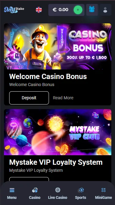 Promotions page on a phone with the current reload offer live